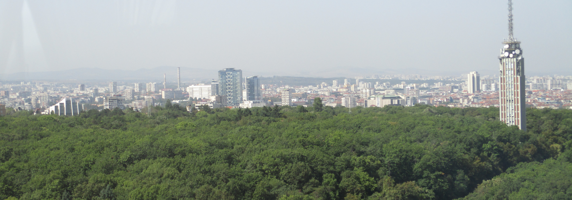 Sofia, the old TV Tower